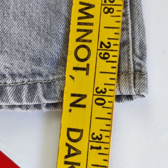 Jack & Jones jeans Erik anti fit hard washed light grey men's size 28/32 - Picture 15 of 16